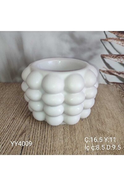 YOYOMOLD YY4009 Bubble Saksı Mumluk - silikon kalıp