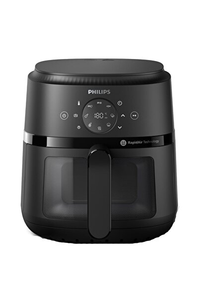 Philips Friteuza fara ulei NA220/00, 4.2 litri, 13 metode de gatit, 1500 W, Negru