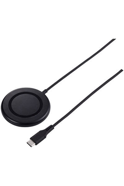 Poss Incarcator wireless PSMWC58BK, USB-C, 15 W, Negru