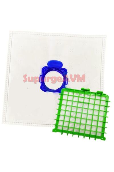 Ürkmez Ticaret فلتر هيبا صغير الحجم من سايلنس فورس + حقيبة 10 قطع