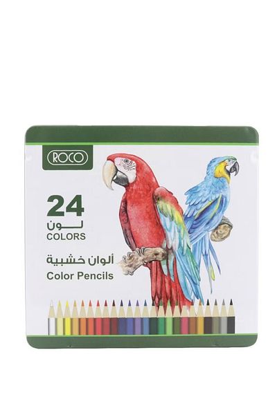 Roco Assorted 36‑Color Pencil Set – Rich Wax Pencils for Blending & Vibrant Art