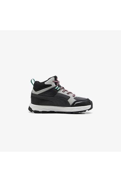 Puma Evolve Trail Kids Gray Sports Shoes