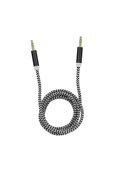 TELLUR Cablu audio Basic jack 3.5mm, 1m, negru