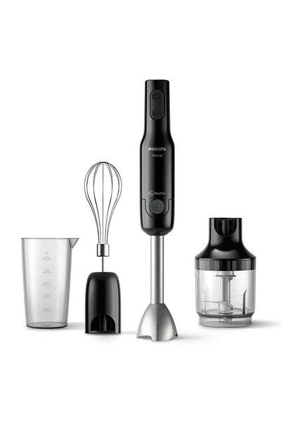 Philips ProMix HR2543/90 Stand Mixer, 0.5 liters, 2 speeds, 700 W, Black / Silver