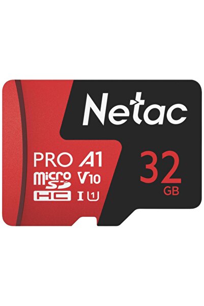 Netac Card de memorie Netac, 32GB, microSDHC + adaptor SD