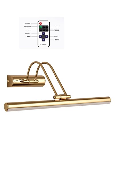 ELSA 35cm Remote Controlled and Dimmable Mirror Top and Table Sconce