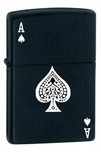 Zippo Çakmak Siyah As Ace Of Spades Maça Ası 218-005578