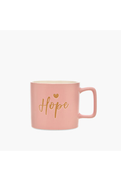 Lifestyle Hope Print Bone China Mug with Handle - 460 ml
