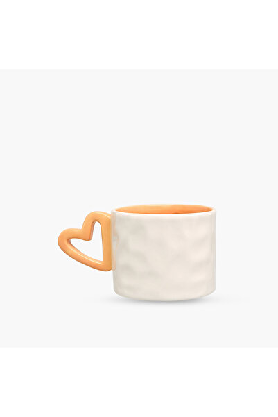 Lifestyle Lemon Accent Ceramic Mug with Handle - 380 ml