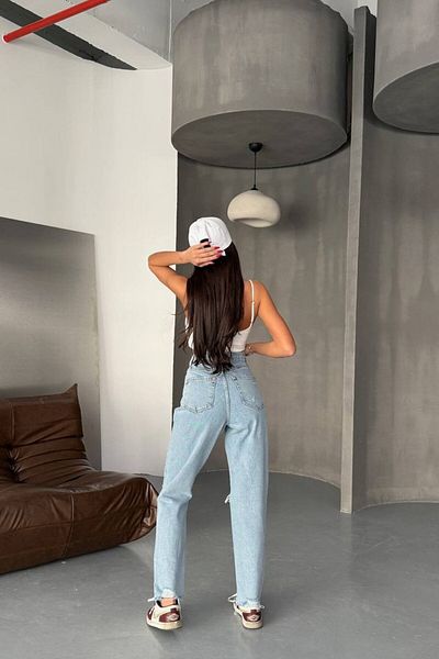 Joana Blugi Regular Fit Albastri Amalya