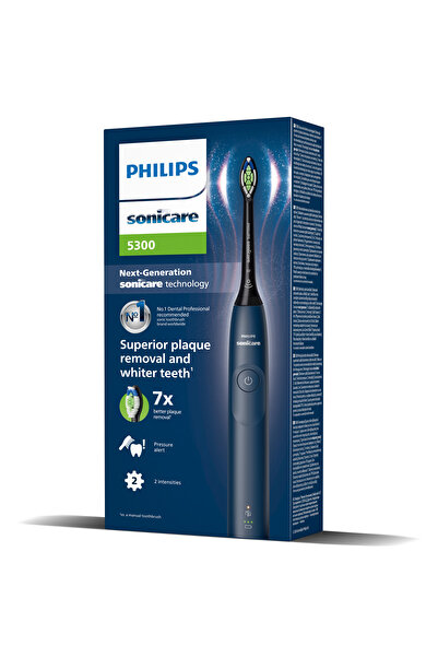 Philips 5300 HX7103/01 electric toothbrush, 1 brushing mode, 2 intensities, p...