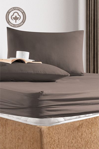 Shopyteks Single Fitted Sheet Set 100x200