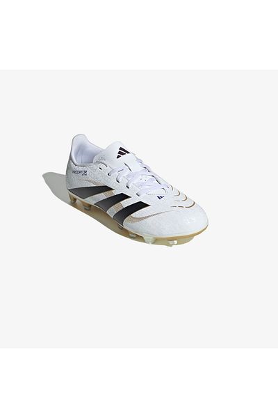 adidas Детски обувки за изкуствена трева Predator Club Firm-multi Ground с бяла прежда