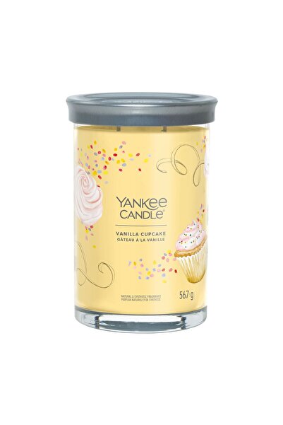 Yankee Candle Lumânare parfumată cu vanilie și brioșe Signature Tumbler mare