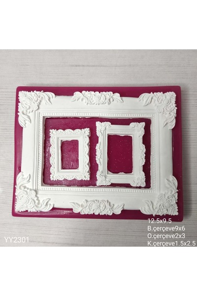 YOYOMOLD YY2301 Üçlü Çerçeve Silikon Kalıp