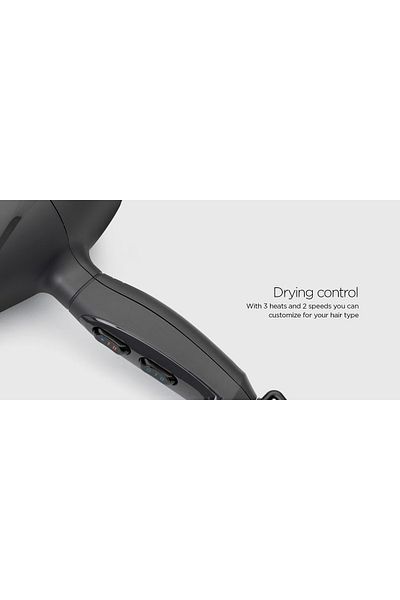 BABYLİSS Paris Salon‑Grade Hair Dryer – 2100 W, Ionic Frizz‑Control with 6 mm Ultra‑Slim Nozzle – Black