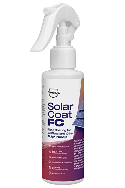 Nasiol SolarCoat FC Tüm Güneş Panelleri İçin Koruyucu Nano Kaplama-150ml