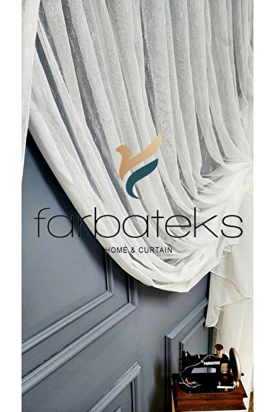 farbateks Linen Donati New Fashion Tulle Double Breasted Theater Echo Tulle Curtain