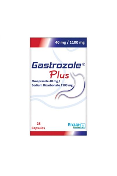 Riyadh Pharma Gastrozole plus 28cap - جاستروزول بلص 28كبسولة