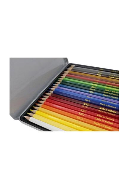 Roco Assorted 36‑Color Pencil Set – Rich Wax Pencils for Blending & Vibrant Art