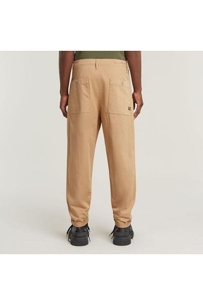 G-STAR RAW Chino plisat relaxat conic