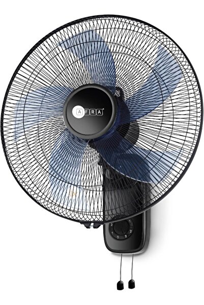Afra مروحة حائط، 16 بوصة، 60 واط، معدل تدفق 5.5 متر مكعب/دقيقة، تذبذب 90 درجة...