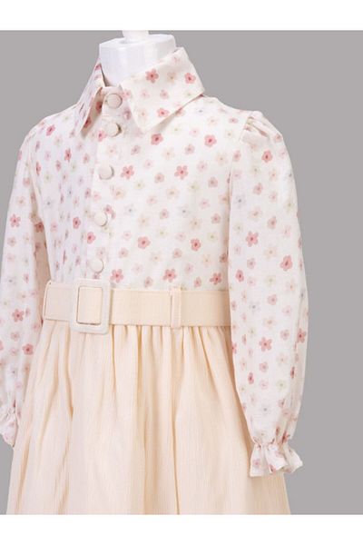 Cherrys Bebek Floral Printed Wrap Dress