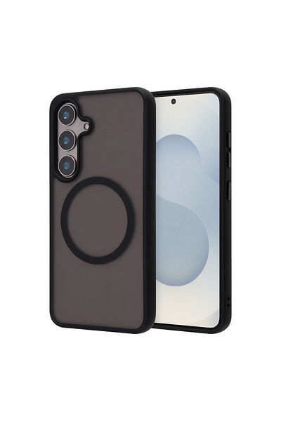 Cellara Shade Collection Magsafe Back Cover Compatible with Samsung Galaxy S25 Plus 5G - Black