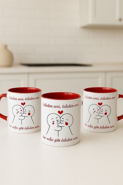 çokaş 3 Pack Large Size Magic Mug for Lover