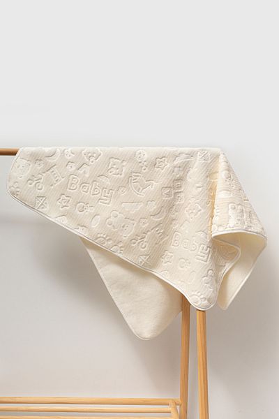 BELENAY HOME Numa Baby Blanket 100X120 cm Embossed Patterned