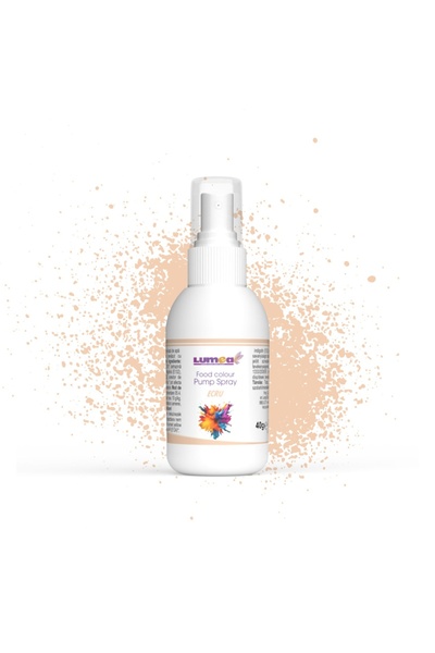 Lumea Течна хранителна боя на водна основа Ecru с пулверизатор, 40 г -