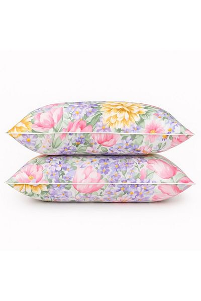 Boema Home Deco Set 2 perne cu puf si pana de gasca, Boema Home Deco, nivel de fermitate ridicat, 2100g, 70x70 cm, F