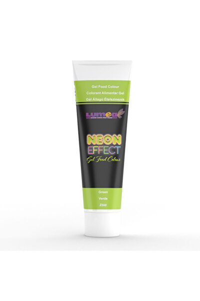 Lumea Colorant alimentar gel Verde efect Neon, 30g -