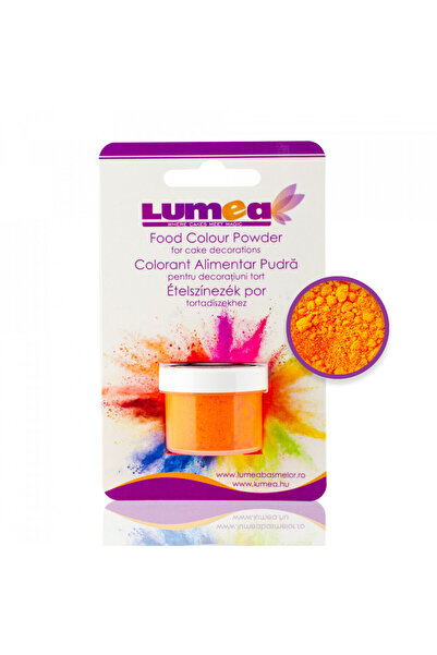 Lumea Colorant alimentar pudra culoare Mandarina, 2g -