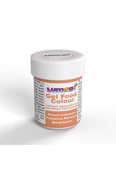 Lumea Peach gel food coloring, 30g -