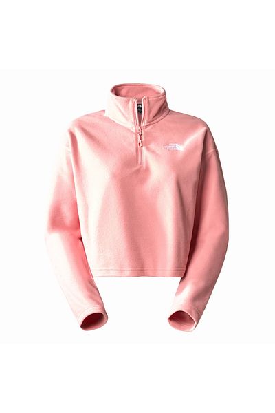 THE NORTH FACE W 100 Glacier Cropped 1/4 Zip