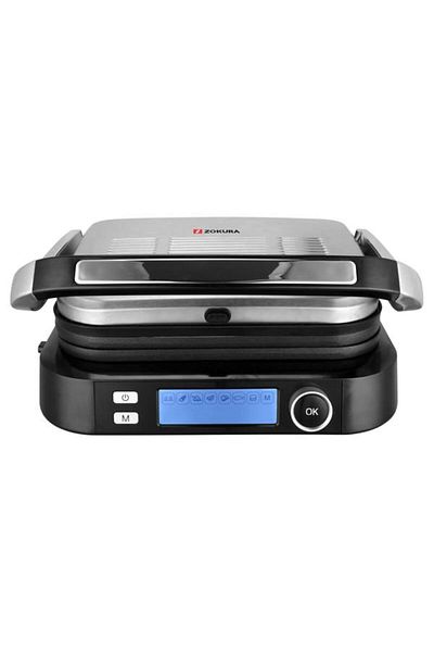 Zokura Electric Grill Smart, 2100 W, 7 Programs -