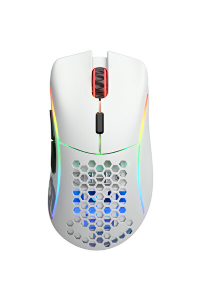 Glorious Mouse Wireless Gaming Model D, RGB Lighting, USB (White)