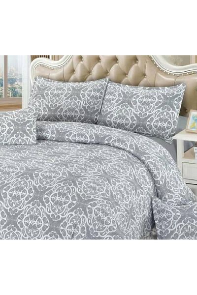 CHIRASO CHIRASO Linen, Crepe Muslin, Microfiber, Sheet 220x240 cm, Duvet Cover, 4 Pillowcases