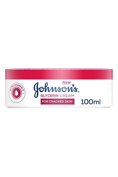 Johnson Johnson's Glycerin Cream for Cracked Skin