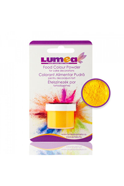 Lumea Colorant alimentar pudra galben canar, 2.5g -