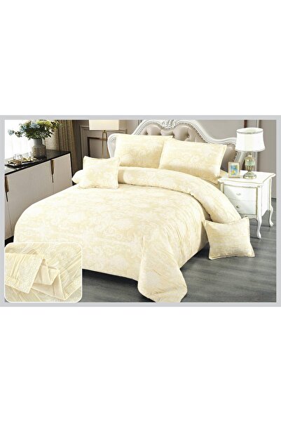 CHIRASO CHIRASO Linen, Crepe Muslin, Microfiber, Sheet 220x240 cm, Duvet Cover, 4 Pillowcases