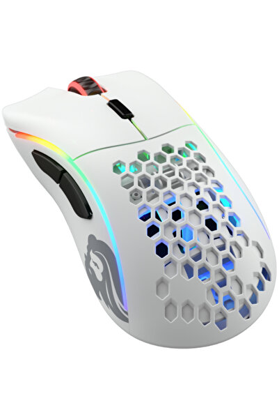 Glorious Mouse Wireless Gaming Model D, RGB Lighting, USB (White)