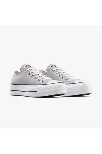converse Chuck Taylor All Star Platform Canvas Women's Gray Sneaker
