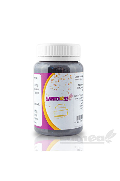 Lumea Черен хранителен оцветител на прах, 20 г -