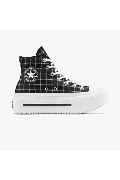 Converse Chuck Taylor All Star Lift Double Stack Platform Kadın Siyah Sneaker