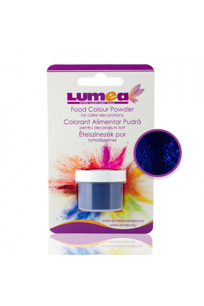 Lumea Colorant alimentar pudra Albastru royal, 2g -