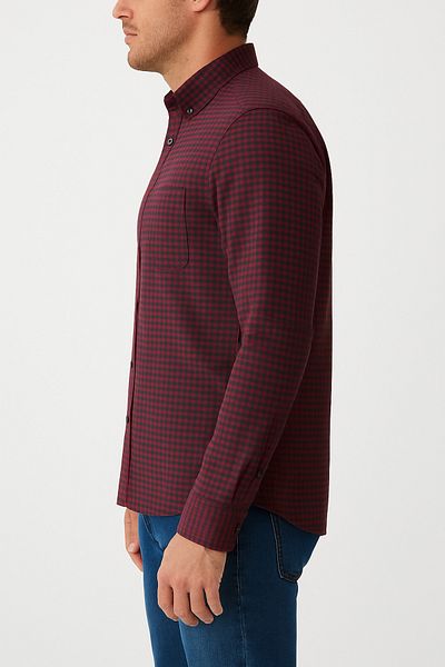 ModaPlaza Men's Long Sleeve Shirt