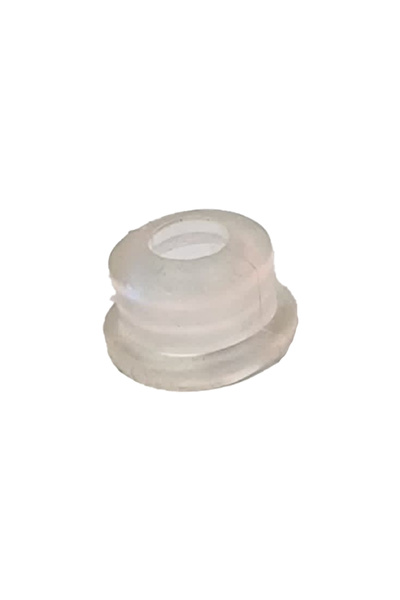 flores Set of 10 conical gaskets for drip pipe with collar, No. 7463, transparent, 20 mm