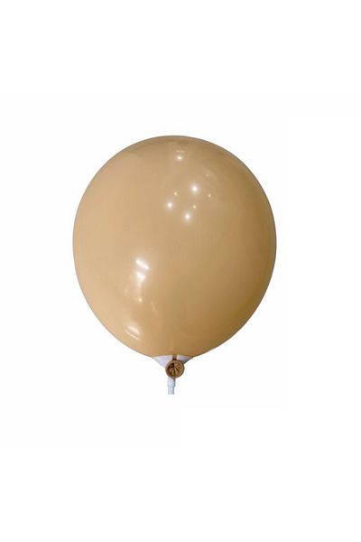 SDX Market Set de 100 de baloane din latex, retro, crem, 30 cm